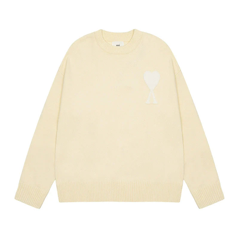 Ami Heart Sweater