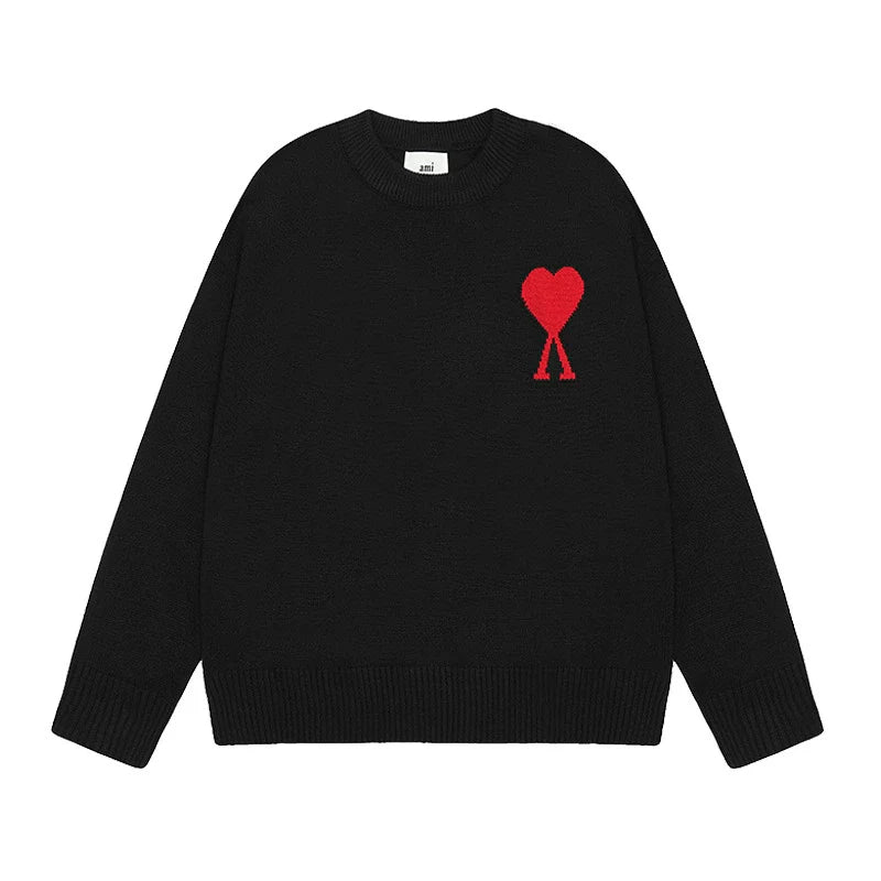 Ami Heart Sweater