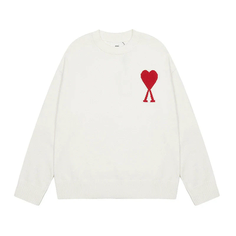 Ami Heart Sweater