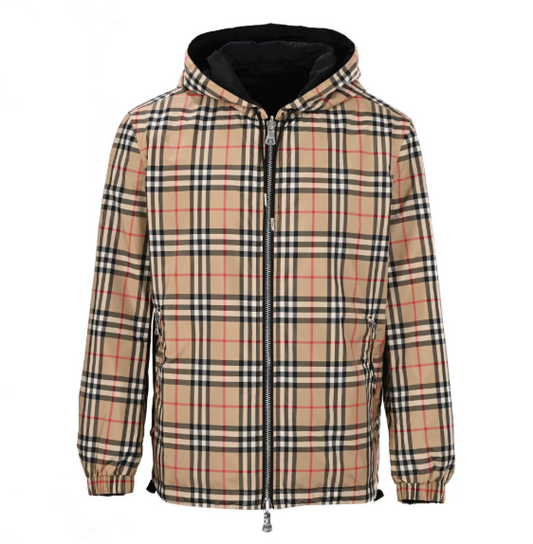 BB doppelseitige Kapuzenjacke